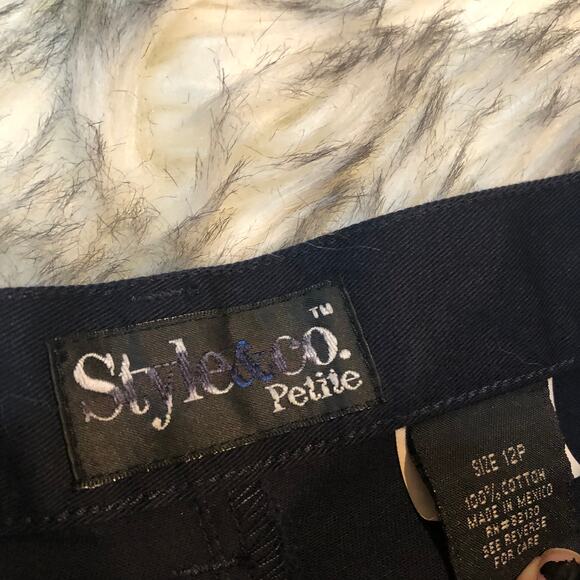 Style & Co Solid Black Relaxed Dress Pants - Picture 9 of 12